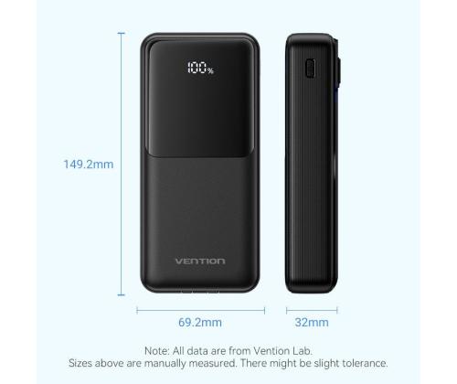 POWER BANK USB 20000MAH 22.5W/WHITE FHPW0 VENTION