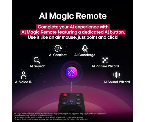 TV Set LG 65 " 4K Ultra HD 3840 x 2160 pixels Flat 16:9 QNED 65QNED70A6A