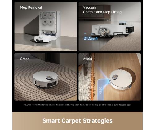 VACUUM CLEANER ROBOT ULTRA/MATRIX 10 RLX95CE-WHITE DREAME