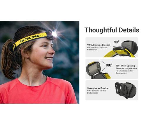 HEADLAMP UT SERIES 800LUMENS/UT27 MCT NITECORE