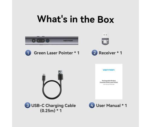 PRESENTER/POINTER WRL USB/KQJH0 VENTION