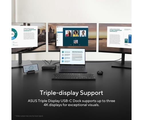 NB ACC DOCK DC300 TRIPLE DISPL/USB-C 90XB08CN-BDS090 ASUS