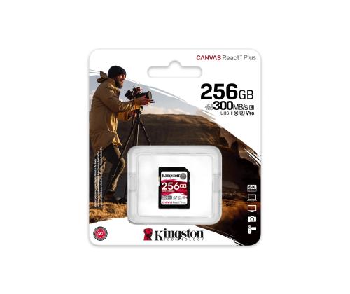 MEMORY SDXC 256GB C10/SDR2/256GB KINGSTON