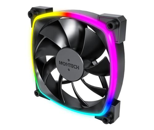 CASE FAN 120MM/AX120 PWM BLACK 3 IN 1 MONTECH