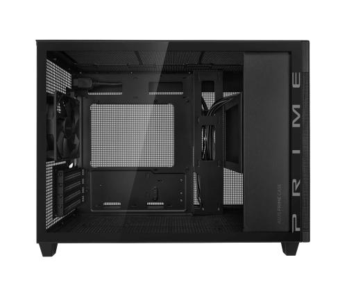 Case ASUS Prime AP201 Tempered Glass Micro Not included MicroATX MiniITX Colour Black PRIMEAP201TG