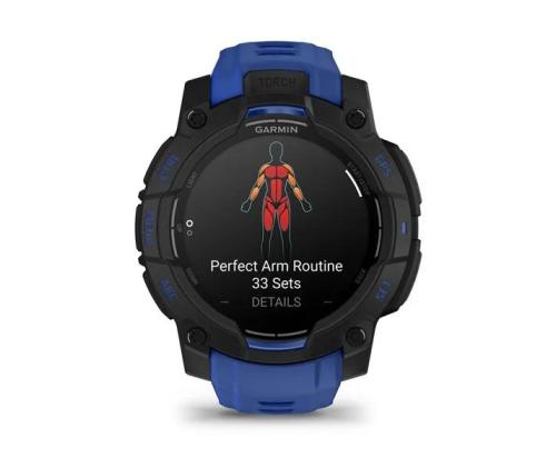 SMARTWATCH INSTINCT 3 AMOLED/BLACK 010-02936-03 GARMIN