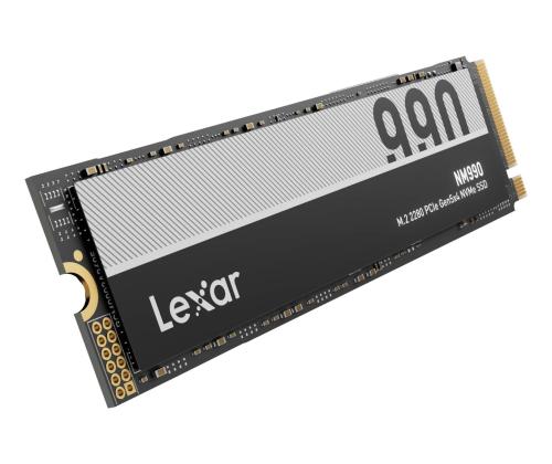 SSD LEXAR NM990 1TB M.2 NVMe Write speed 7500 MBytes/sec Read speed 14000 MBytes/sec 2.45mm TBW 750…