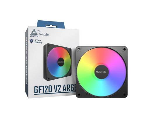CASE FAN 120MM/GF120 V2 ARGB PWM (B) MONTECH