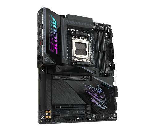 Mainboard GIGABYTE AMD X870E Socket AM5 ATX RAM DDR5-SDRAM 4xSlots Wi-Fi Yes Bluetooth Yes 4xNumber…