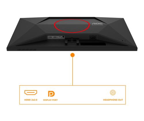 LCD Monitor AOC 27 " 1920 x 1080 pixels Full HD Native aspect ratio 16:9 LED Flat 27G4ZRE