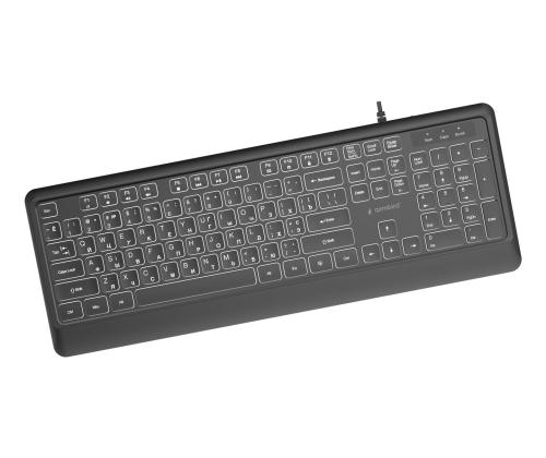 KEYBOARD MULTIMEDIA USB CYRILL/BLACK KB-UML-04-CYRL GEMBIRD