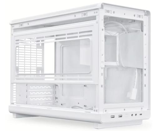 Case LIAN LI micro ATX/Mini-ITX White Micro Tower A3W-WD G99.A3W-WD.00