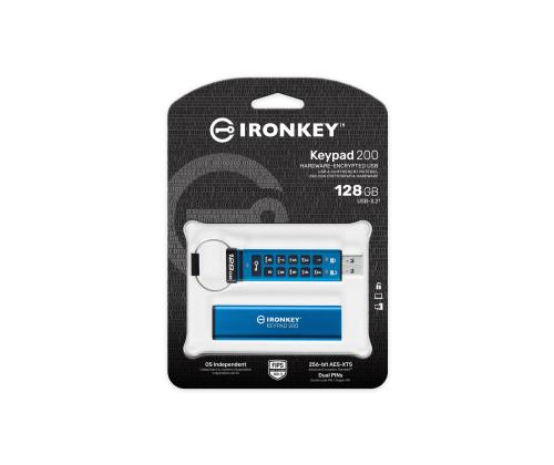 MEMORY DRIVE FLASH USB3.2/128GB IKKP200/128GB KINGSTON