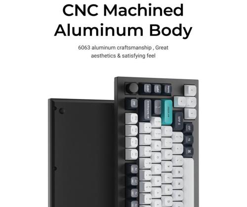 KEYBOARD WRL Q1 MAX RGB/CARBON BLACK Q1M-M4 KEYCHRON