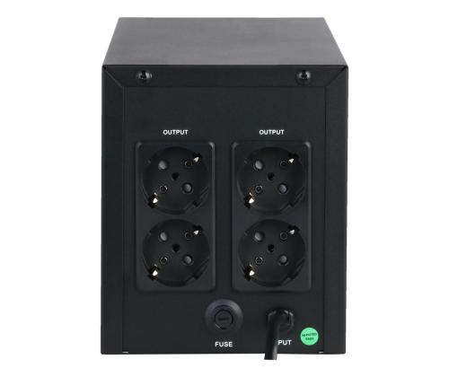 UPS DAHUA 900 W 1.5 kVA Waveform Sine/Pure sine Line-Interactive Black PFM3350-1500