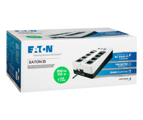 UPS EATON 510 Watts 850 VA Offline 3S850D