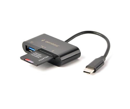 MEMORY READER USB-C SD/COMBO UHB-CR3-02 GEMBIRD