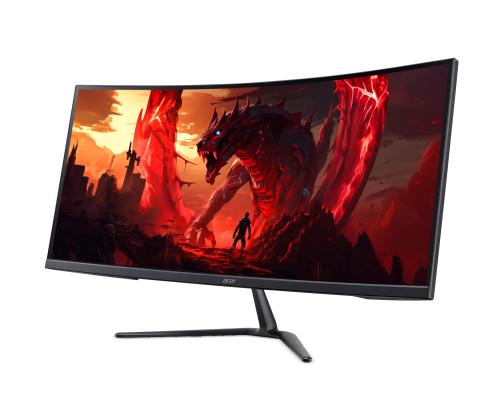 LCD Monitor ACER 34 " 3440 x 1440 pixels UltraWide Quad HD Native aspect ratio 21:9 LCD Curved UM…