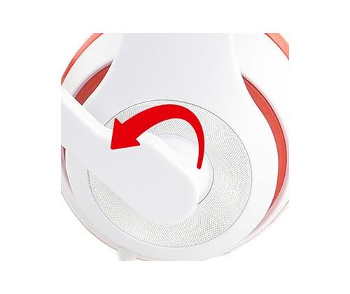 HEADSET STEREO WHITE/MHS-03-WTRD GEMBIRD