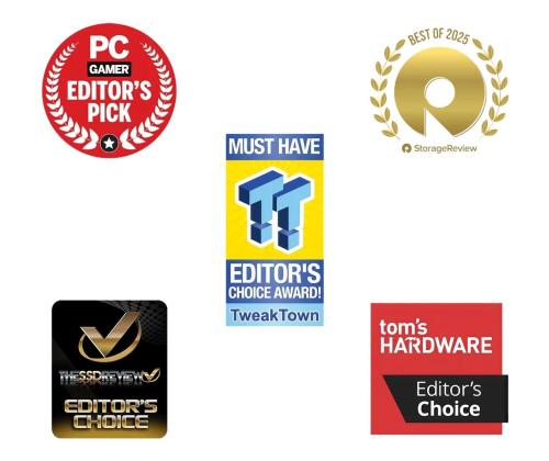SSD SANDISK 600xTBW rating MTBF 1750000 h Read speed 14900 MB/s Write speed 11000 MB/s NVMe Yes PCI…