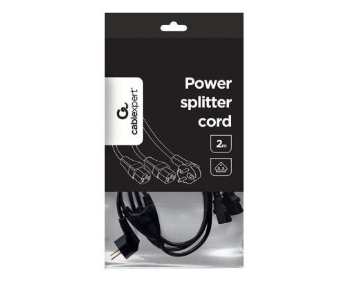 CABLE POWER SPLITTER VDE 2M/PC-186-ML6 GEMBIRD