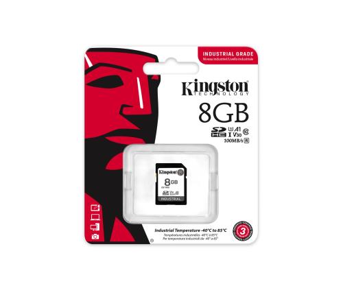 MEMORY SDHC 8GB C10/SDIT/8GB KINGSTON