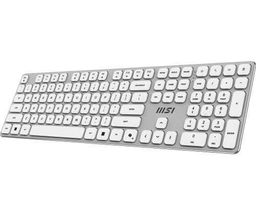 KEYBOARD +MOUSE/FORGE K210 W COMBO WHITE MSI