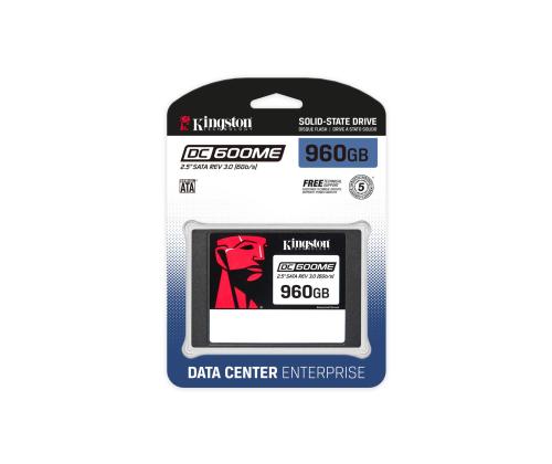 SSD KINGSTON 960 GB Serial ATA III 1752xTBW rating MTBF 2000000 h Read speed 560 MB/s Write speed…