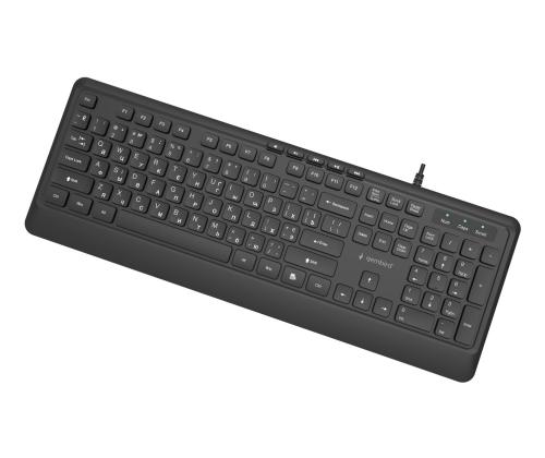 KEYBOARD MULTIMEDIA USB CYRILL/BLACK KB-MCH-05-CYRL GEMBIRD