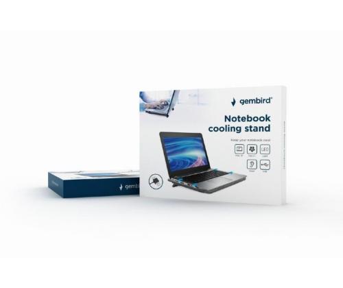 NB ACC COOLING STAND LED/COMPACT NBS-1F15-04 GEMBIRD