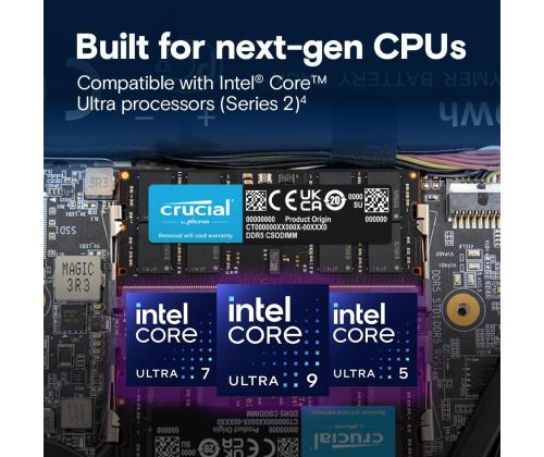 MEMORY DIMM PRO 32GB DDR5-6400/CT32G64C52CS5 CRUCIAL