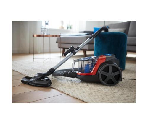 Vacuum Cleaner PHILIPS FC9330/09 Canister/Bagless 900 Watts Capacity 1.5 l Noise 76 dB Black / Red…