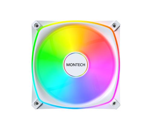 CASE FAN 120MM/RX120 PRO WHITE MONTECH