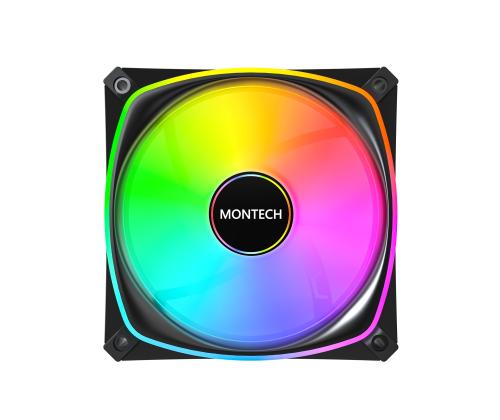 CASE FAN 120MM/RX120 PRO BLACK MONTECH