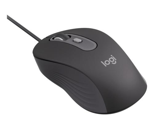 MOUSE USB OPTICAL M520/GRAPHITE 910-007511 LOGITECH