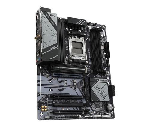 Mainboard GIGABYTE AMD B650 Socket AM5 ATX RAM DDR5-SDRAM 4xSlots Wi-Fi Yes Bluetooth Yes 3xNumber…