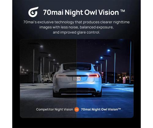 DASHCAM 4K OMNI/X800 BLACK 70MAI