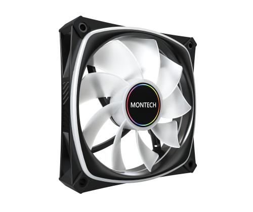 CASE FAN 120MM/RX120 PRO BLACK 3 IN 1 MONTECH