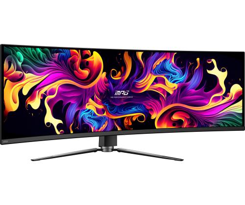 Monitor MSI 49 " 5120 x 1440 pixels Dual QHD Native aspect ratio 32:9 QD-OLED Curved MPG491CQPXQD…