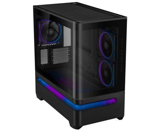 Case ASUS micro ATX/Mini-ITX Black Midi Tower PC Prime AP202 ARGB PRIMEAP202TG