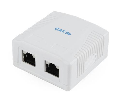 CABLE ACC MOUNT BOX CAT5E FTP/2P NCAC-2F5E-01 GEMBIRD