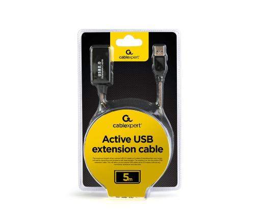 CABLE USB2 EXTENSION 5M/ACTIVE UAE-01-5M GEMBIRD