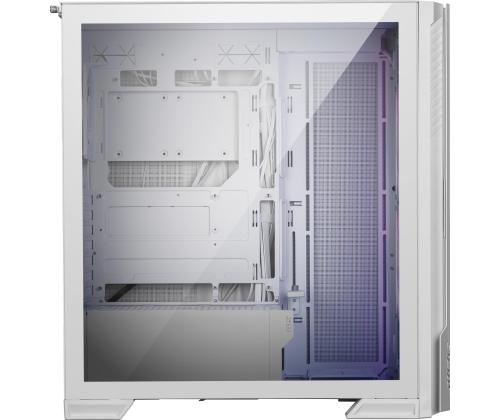 Case MSI ATX/micro ATX/Mini-ITX/EATX White Midi Tower PC VELOX300RAIRFLOWPZWH