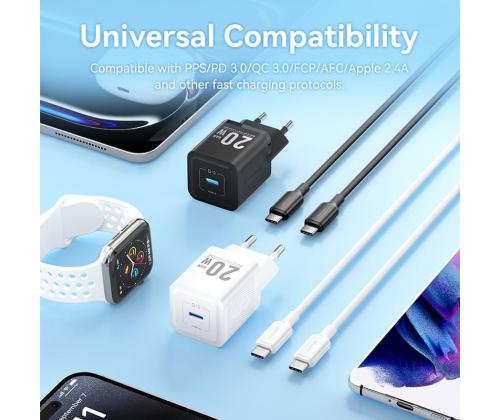 MOBILE CHARGER WALL USB +CABLE/20W TZ-FEPB0-EU-01 VENTION