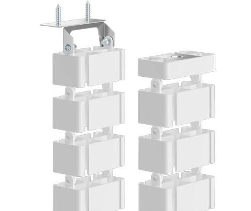 CABLE ACC SPINE ORGANIZER/WHITE 100136872 FELLOWES