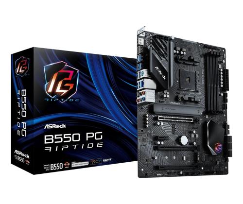 Mainboard ASROCK AMD B550 SAM4 ATX Memory DDR4 Memory slots 4 3xPCI-Express 16x 1xPCI-Express 3.0…
