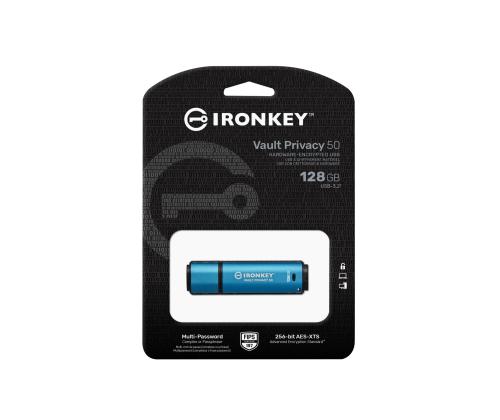 MEMORY DRIVE FLASH USB3.2/128GB IKVP50/128GB KINGSTON