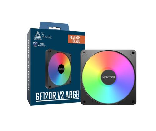 CASE FAN 120MM/GF120R V2 ARGB PWM (B) MONTECH
