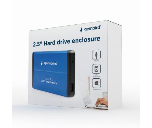 HDD CASE EXT. USB3 2.5"/BLUE EE2-U3S-2-B GEMBIRD