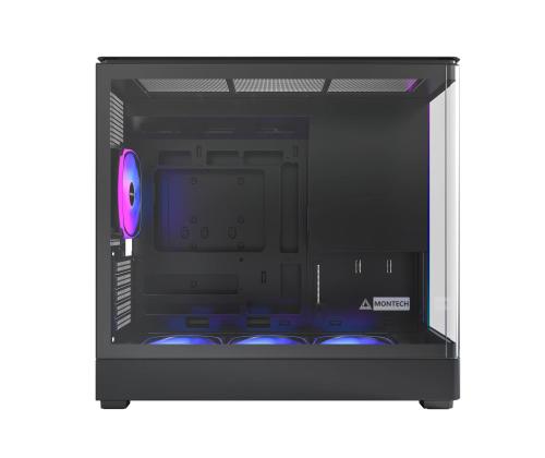 Case MONTECH micro ATX/Mini-ITX Black Midi Tower PC KING 15 PRO KING15PRO(B)